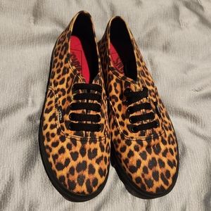 Leopard print Van's | 7.5